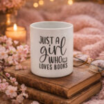 Κούπα Just a girl who loves books | Κούπες